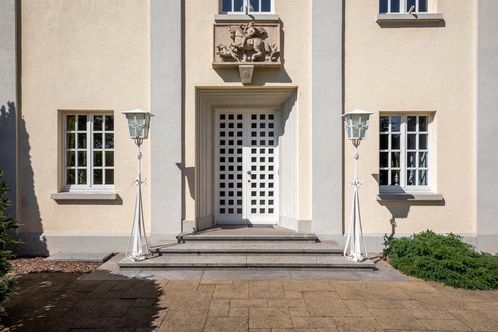 Eingang Villa